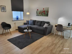 Wohnzimmer Ferienwohnung Kappberg