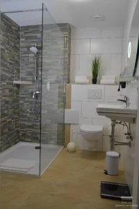 Badezimmer Ferienwohnung Kappberg